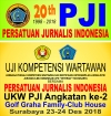 Perayaan 20 Tahun PJI di Golf Graha Family-Club House akan diisi UKW PJI Angkatan ke-2
